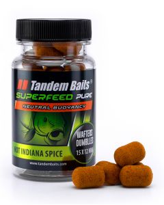 SuperFeed Pure Dumbells Wafters 15/12 mm/30g Hot Indiana Spice