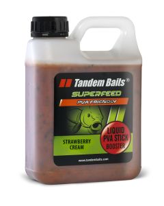 SuperFeed Liquid PVA Stick Booster 1000 ml Strawberry Cream